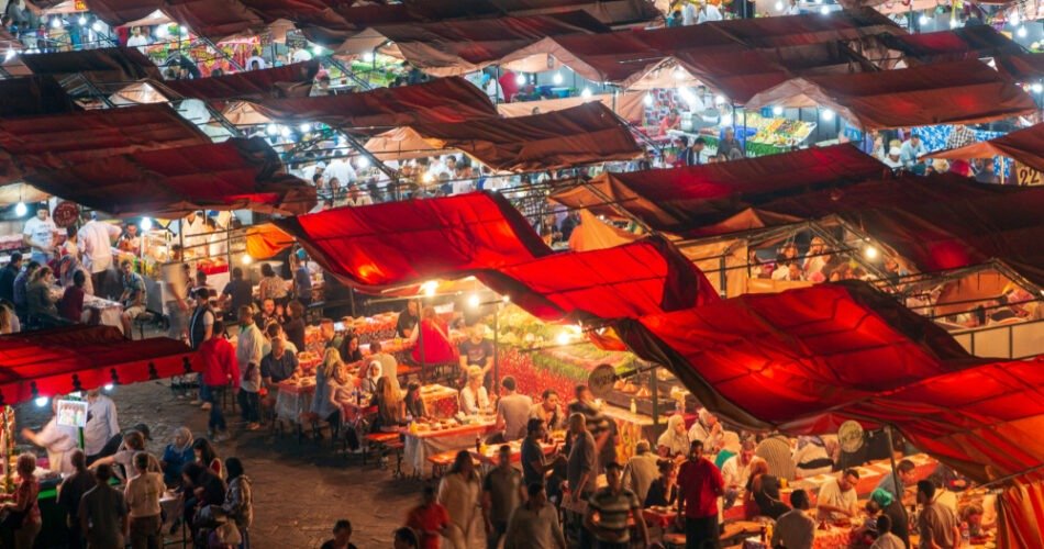 Etiquette of Moroccan street food